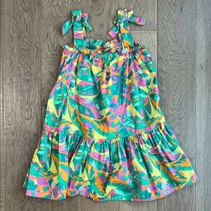 Cat & Jack Multicolor Tropical Print Kids 5T Dress